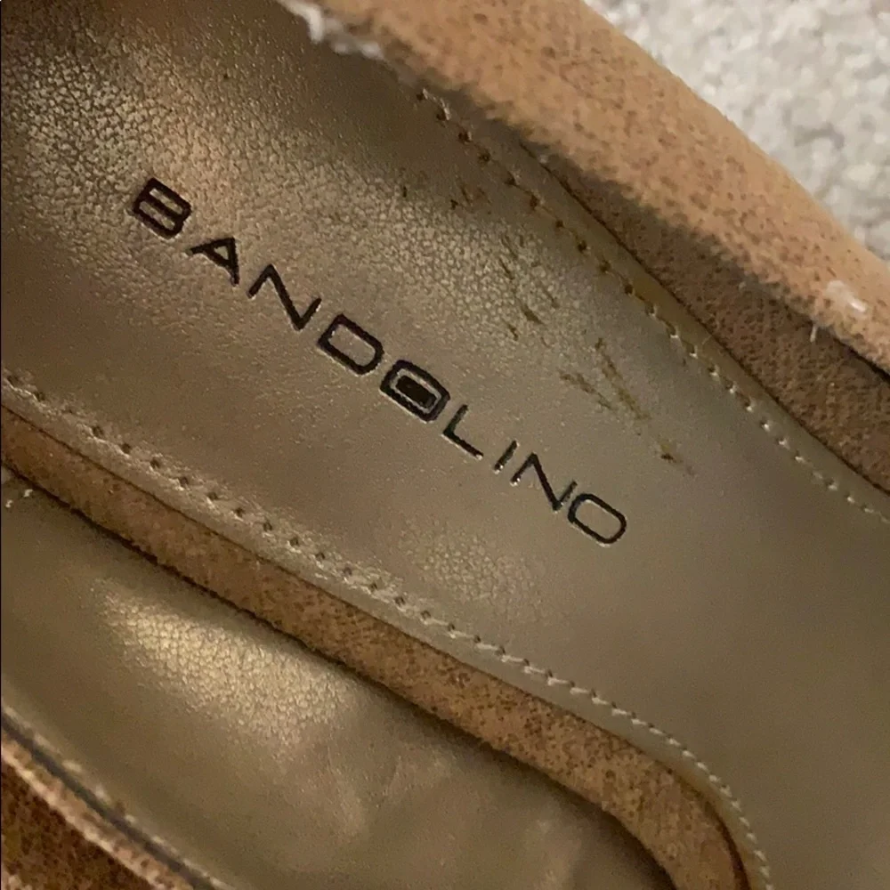 Bandolino peep toe‎ heels size 6